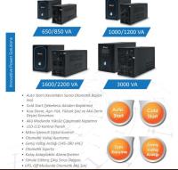 DOTVOLT VOLT LN PLUS 1000VA Line Interacrive UPS 5/15 Dk 1x9Ah UPS-LN-0009 - 2